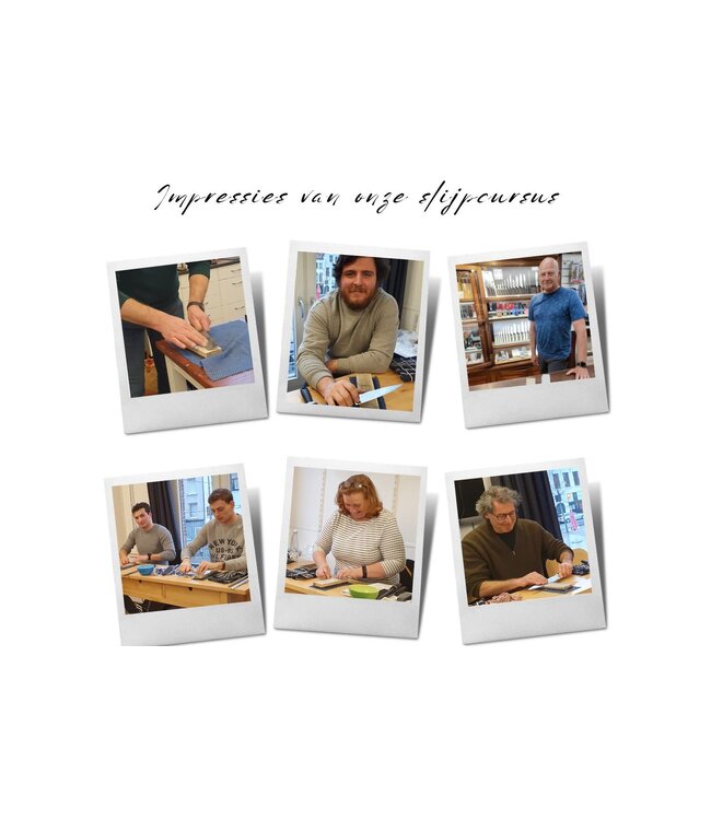 WORKSHOP SLIJPEN - zaterdag 4/04/2026 - 11-13u