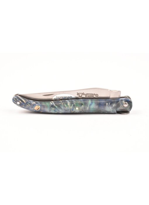 Laguiole en Aubrac 12cm De Aarde - vuurvlierbes wortel blauw - plein manche