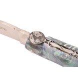 Laguiole en Aubrac 12cm De Aarde - vuurvlierbes wortel blauw - plein manche