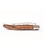 Laguiole en Aubrac 12cm hout uit Aubrac - met enkel eindstuk - mat