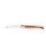 Laguiole en Aubrac 12cm hout uit Aubrac - met enkel eindstuk - mat