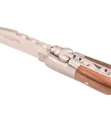 Laguiole en Aubrac 12cm bois d'aubrac - met enkel eindstuk - mat