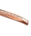 Laguiole en Aubrac 12cm hout uit Aubrac - met enkel eindstuk - mat