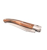 Laguiole en Aubrac 12cm bois d'aubrac - met enkel eindstuk - mat