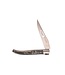 Laguiole en Aubrac 12cm populierenwortelknol - met enkel eindstuk - mat