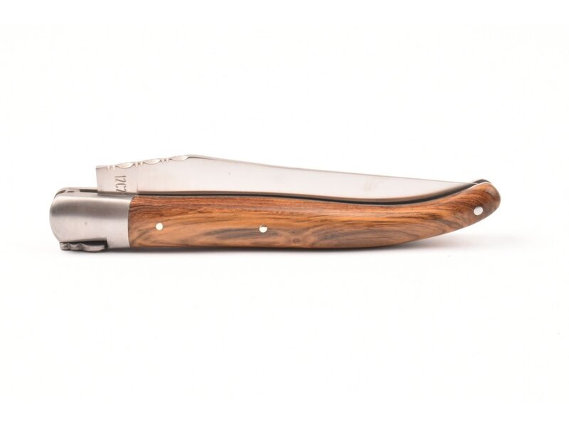 Laguiole en Aubrac 12cm pistache - met enkel eindstuk - mat