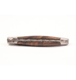 Laguiole en Aubrac Belle Pièce 2025 - 12cm loupe de noyer - damast feuilleté