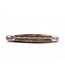 Laguiole en Aubrac 12cm wortelhout van walnoot - damast feuilleté