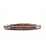 Laguiole en Aubrac 12cm wortelhout van walnoot - damast feuilleté