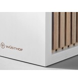 Wusthof Classic White messenblok in wit/essenhout