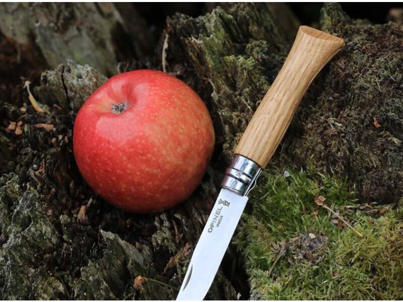 Opinel N°08 met heft in eik