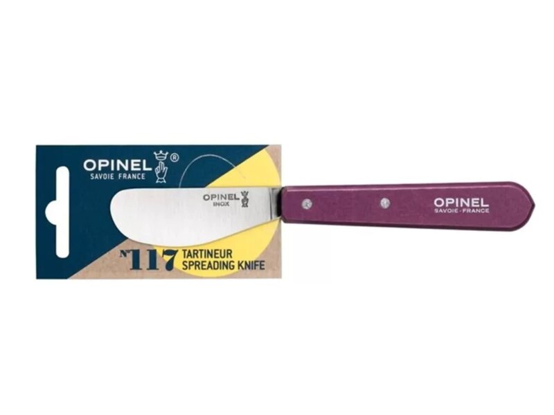 Opinel N°117 botermes paars