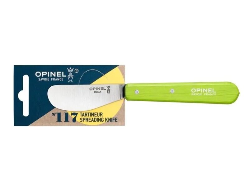 Opinel N°117 botermes groen