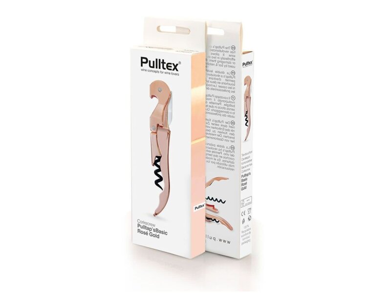 Pulltex Pulltap's basic kurkentrekker - rosé gold