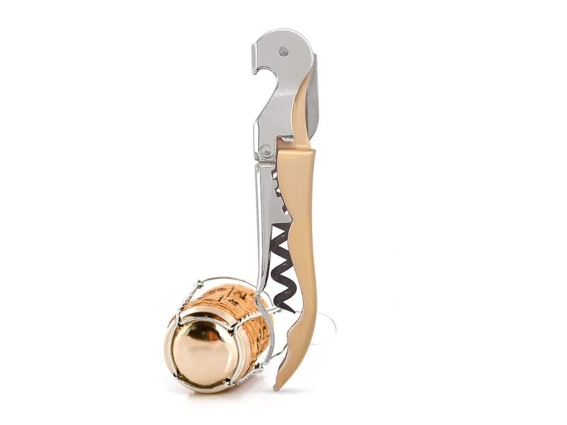 Pulltex Pulltap's kurkentrekker - voor wijn en champagne - champagne gold