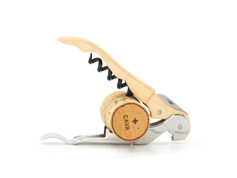 Pulltex Pulltap's kurkentrekker - voor wijn en champagne - champagne gold