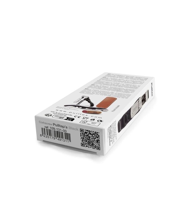 Pulltex Pulltap's evolution kurkentrekker - zwart