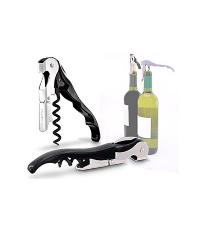 Pulltex Pulltap's evolution kurkentrekker - zwart