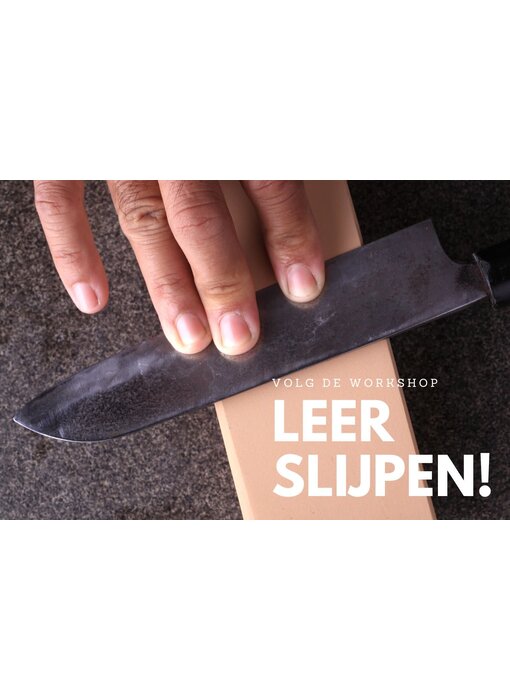 WORKSHOP SLIJPEN - dinsdag 02/12/2025 - 11-13u
