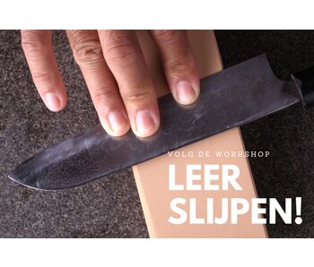 WORKSHOP SLIJPEN - zaterdag 29/11/2025 - 15-17u