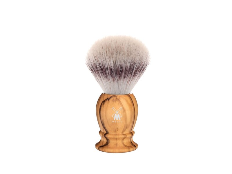 Muhle silvertip fibre scheerkwast - olijfhout - 19 mm - S