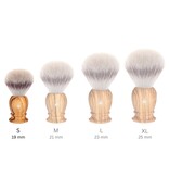 Muhle silvertip fibre scheerkwast - olijfhout - 19 mm - S