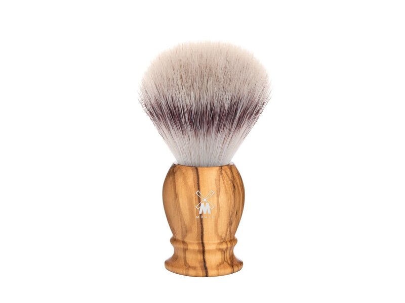 Muhle silvertip fibre scheerkwast - olijfhout - 21 mm - M
