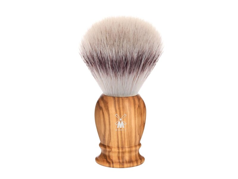 Muhle silvertip fibre scheerkwast - olijfhout - 23 mm - L