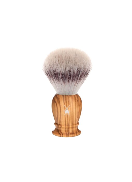 Muhle silvertip fibre scheerkwast - olijfhout - 25 mm - XL