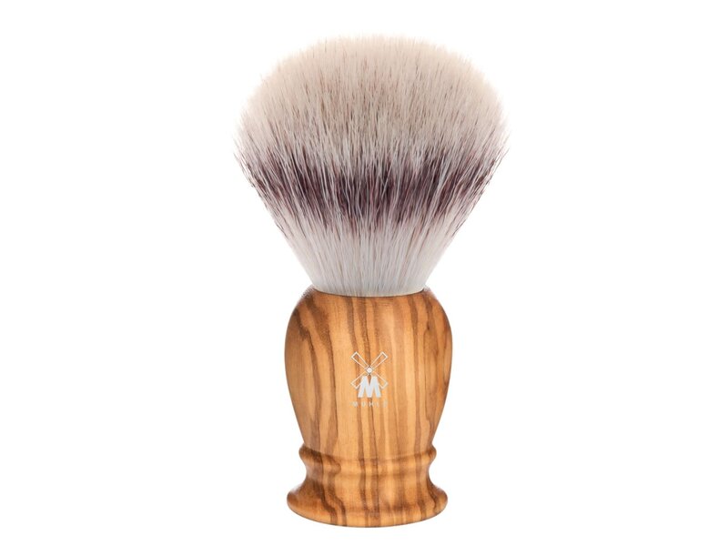 Muhle silvertip fibre scheerkwast - olijfhout - 25 mm - XL