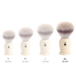 Muhle silvertip fibre scheerkwast - wit - 25 mm - XL