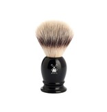 Muhle silvertip fibre scheerkwast - zwart - 25 mm - XL