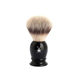 Muhle silvertip fibre scheerkwast - zwart - 23 mm - L