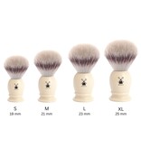 Muhle silvertip fibre scheerkwast - wit - 23 mm - L