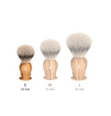 Muhle silvertip dassenhaar scheerkwast - olijfhout - 19 mm - S