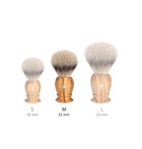 Muhle silvertip dassenhaar scheerkwast - olijfhout - 21 mm - M