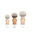 Muhle silvertip dassenhaar scheerkwast - olijfhout - 21 mm - M