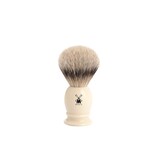 Muhle silvertip dassenhaar scheerkwast - wit - 19 mm - S