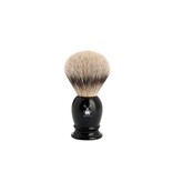 Muhle silvertip dassenhaar scheerkwast - zwart - 19 mm - S