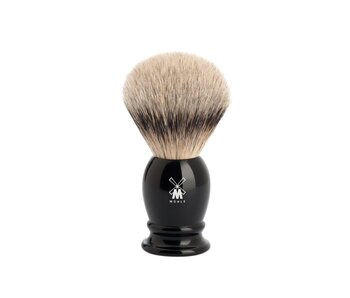 Muhle silvertip dassenhaar scheerkwast - zwart - 21 mm - M