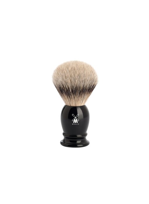 Muhle silvertip dassenhaar scheerkwast - zwart - 21 mm - M