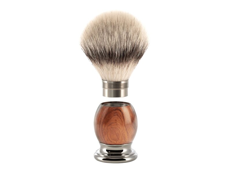Muhle Sophist silvertip fibre scheerkwast - ironwood