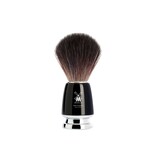 Muhle Rytmo scheerset in zwart edelhars - Gillette® Fusion5™ - kwast black fibre
