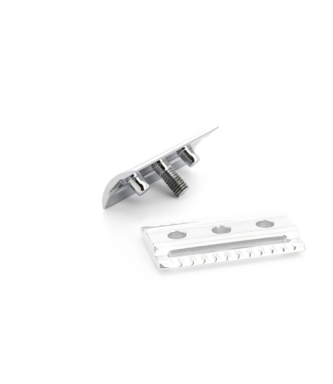 Muhle reserveonderdeel (afdekplaatje) voor Muhle safety razor met gesloten kam