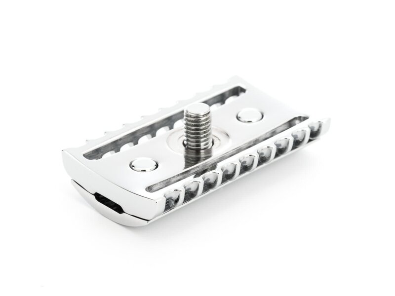 Muhle reserveonderdeel (open kam en afdekplaatje) voor Muhle safety razor met open kam