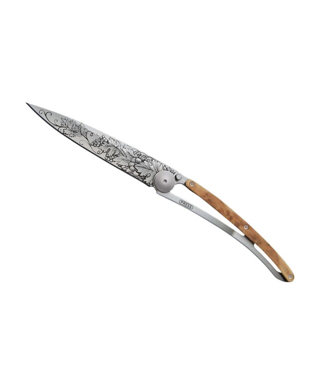 Deejo zakmes 37g - Grand Cru - jeneverbeshout - titanium