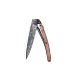 Deejo zakmes  37g - Mountain - jeneverbeshout - matzwart titanium