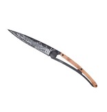 Deejo zakmes  37g - Mountain - jeneverbeshout - matzwart titanium