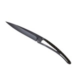 Deejo zakmes 37g - koolstofvezel - matzwart titanium