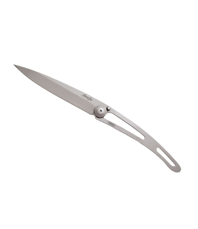 Deejo zakmes 37g - naked - titanium